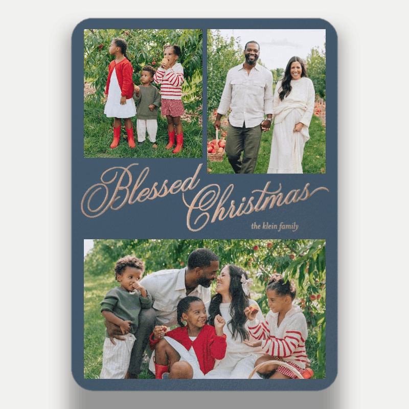 Elegant Gallery Holiday Card
