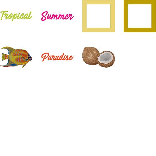 Tropical Travel 8x11 undefined  Premium Album