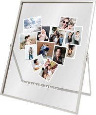 Tilted Heart Collage