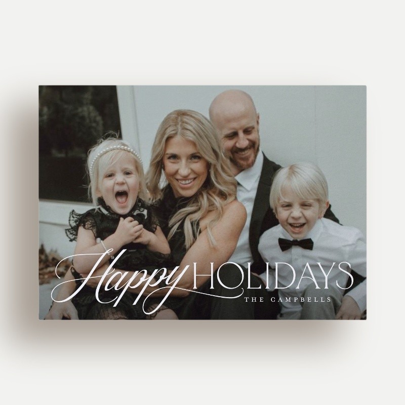 Classic Holiday Photo Card Sets