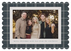 Comfortable Plaid Fringe