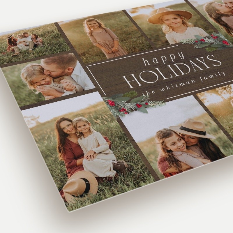 Berry Collage Holiday Card
