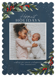 Frosty Foliage Frame