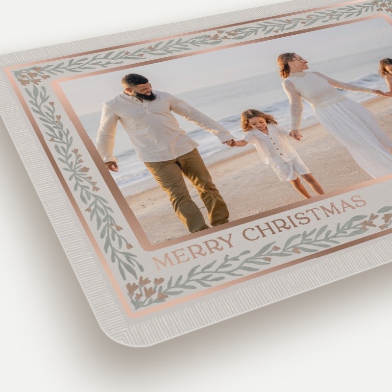 Botanical Vines Holiday Card