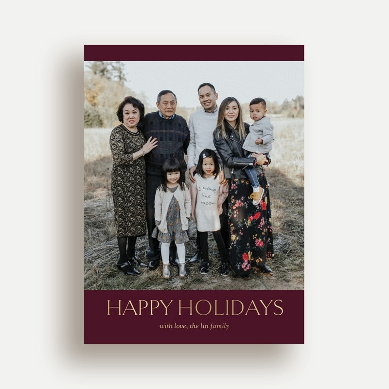 Thoughtful Holiday Cards For Parents