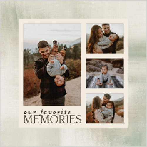 Soft Minimalist Calendar 12x12 undefined  Wall Calendar