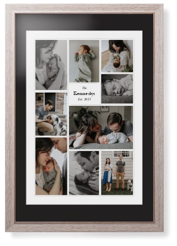 Modern Family Collage Portrait