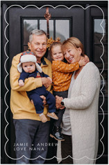 Scallop Border Portrait