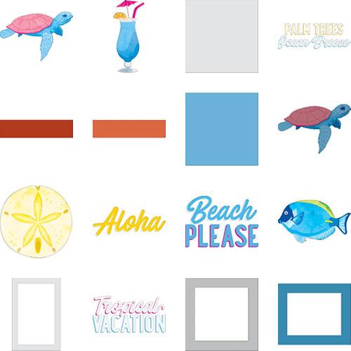 Tropical Travel 8x11 undefined  Premium Album