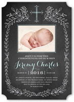 Chalkboard Christening Boy