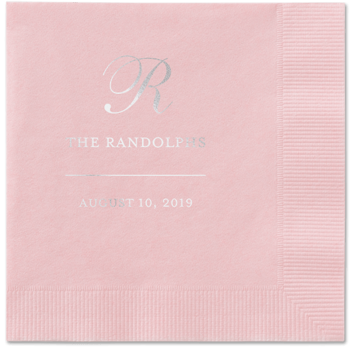 Blush Cocktail Napkins