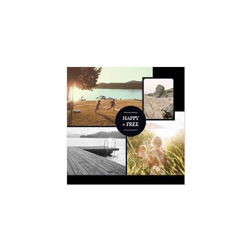 Simply Black 8x8 undefined  Premium Album