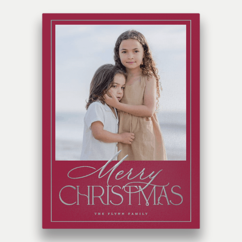 Refined Collage Holiday Card
