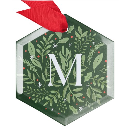 Monogram Botanical Wreath