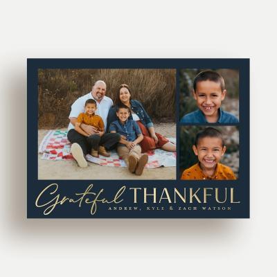 Grateful and Thankful