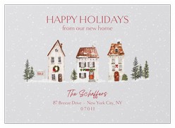 Snowy Village Welcome