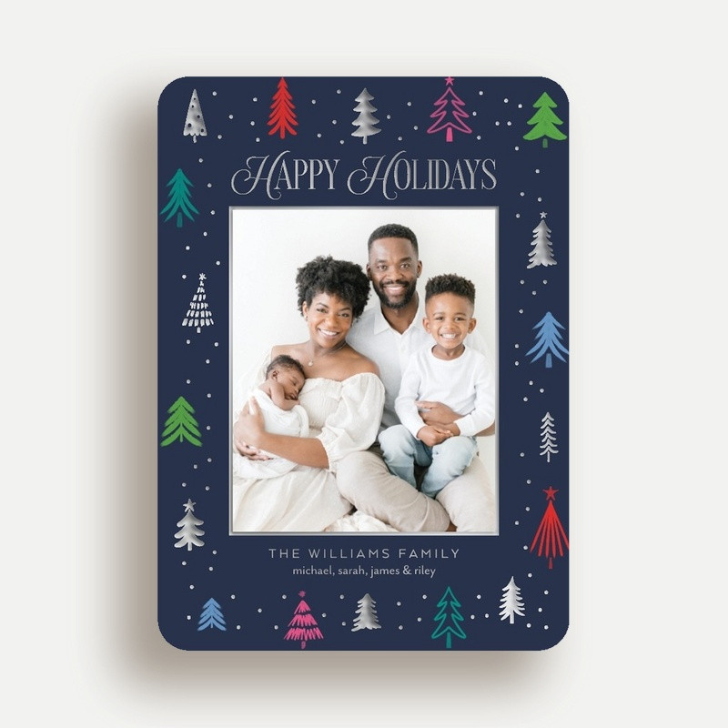Festive Tree Border