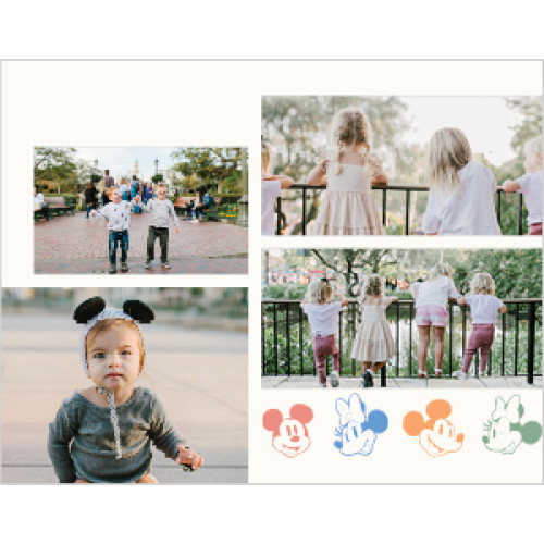 Disney Mickey and Friends Calendar 8x11 undefined  Wall Calendar