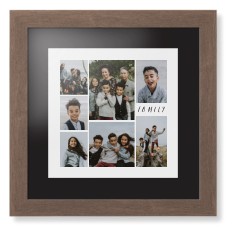 Rustic Picture Gallery Collage Of Seven
