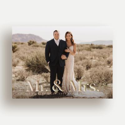 Mr. & Mrs. Modern