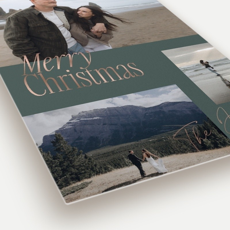 Statement Foil Holiday Card