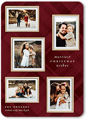 Festive Plaid Collage