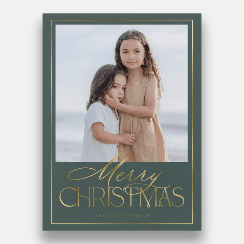 Refined Collage Holiday Card