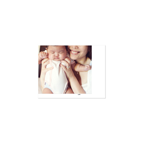 Baby Black And White 11x14 undefined  Premium Album