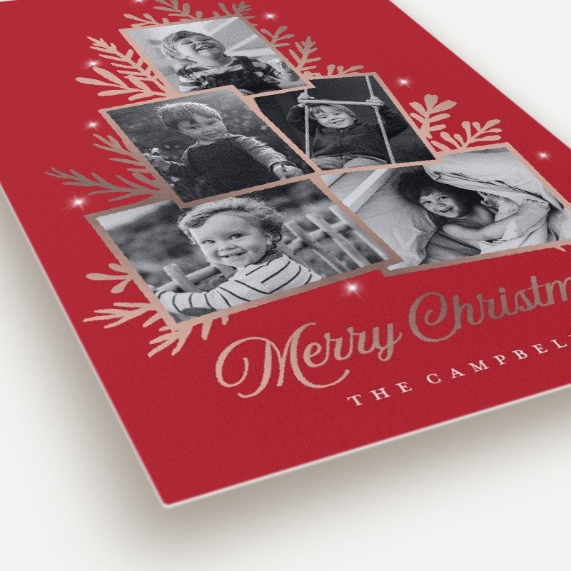 Sprig Tree Holiday Card
