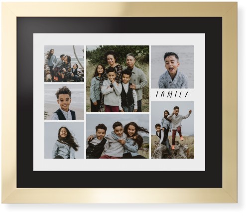 Rustic Picture Gallery Collage Of Seven