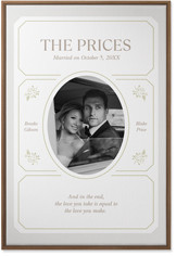 Vintage Stationery Frame