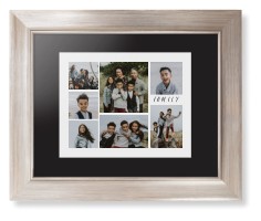 Rustic Picture Gallery Collage Of Seven