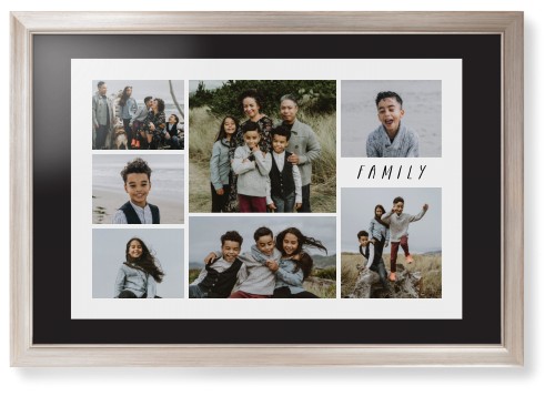 Rustic Picture Gallery Collage Of Seven