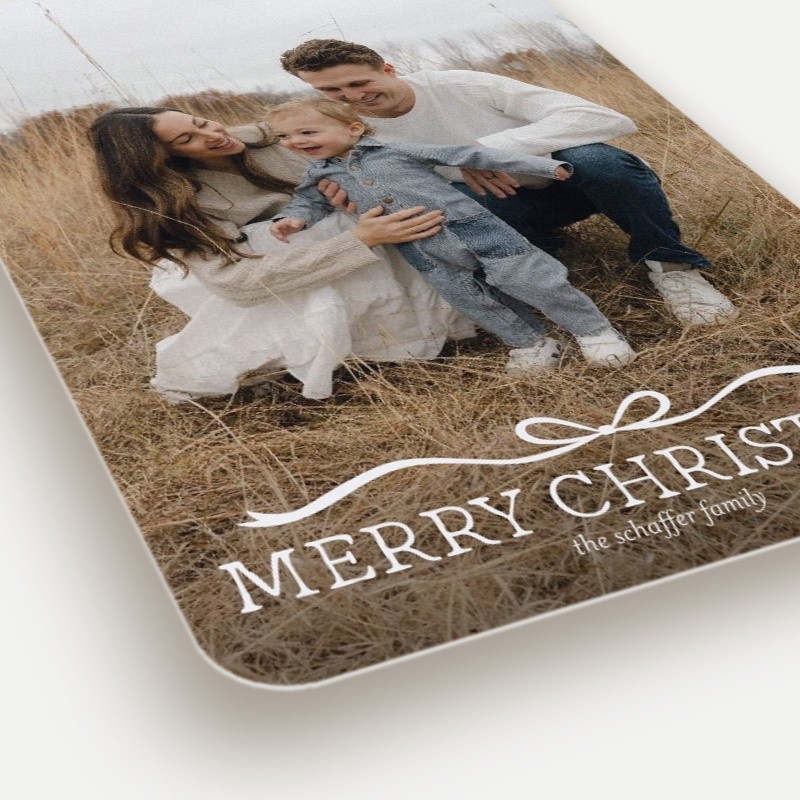 Bow Tied Holiday Card