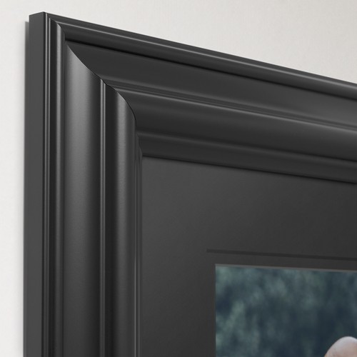 Heart Grid 20x30 White  Framed Print