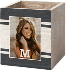 Contemporary Stripe Monogram