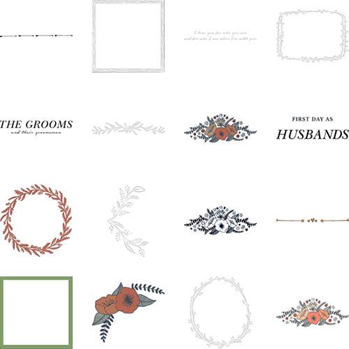 Rustic Wedding 12x12 undefined  Premium Album