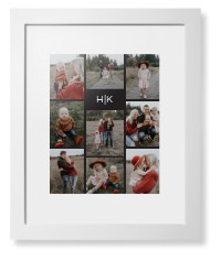 Modern Gallery Monogram of Nine