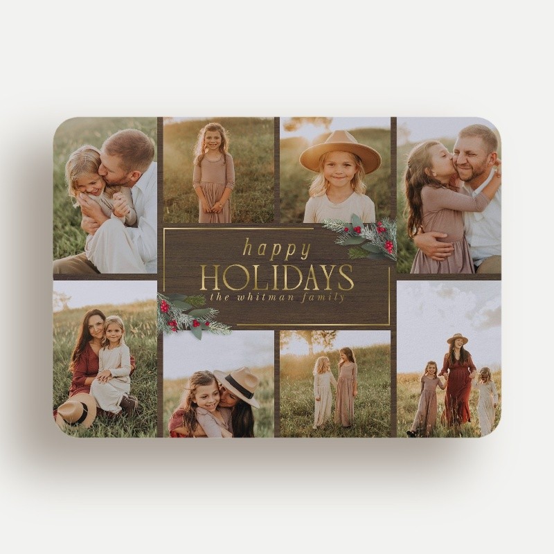 Berry Collage Holiday Card