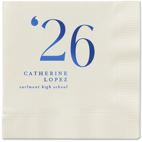 Graduation Napkins For Summer Graduation