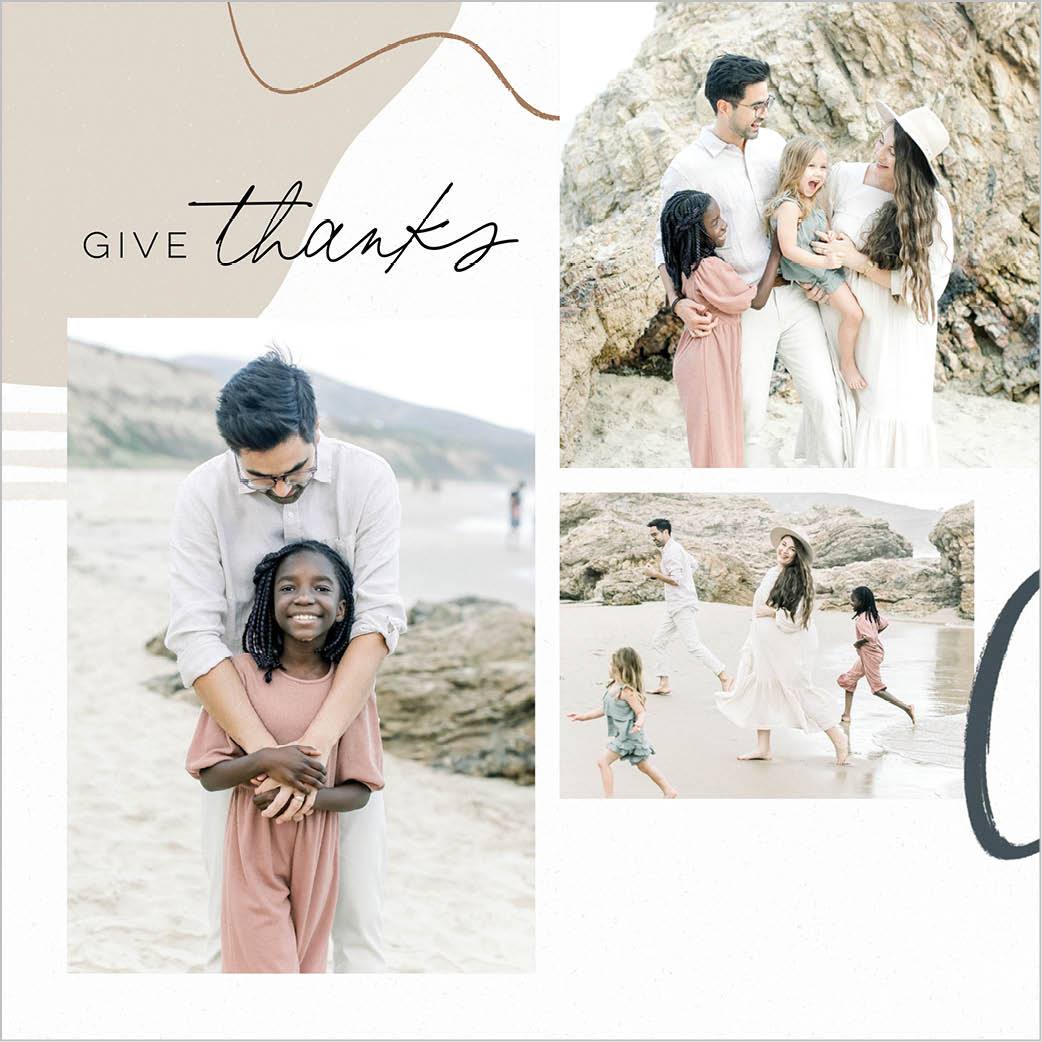 Muted Everyday Abstract Calendar 12x12 undefined  Wall Calendar