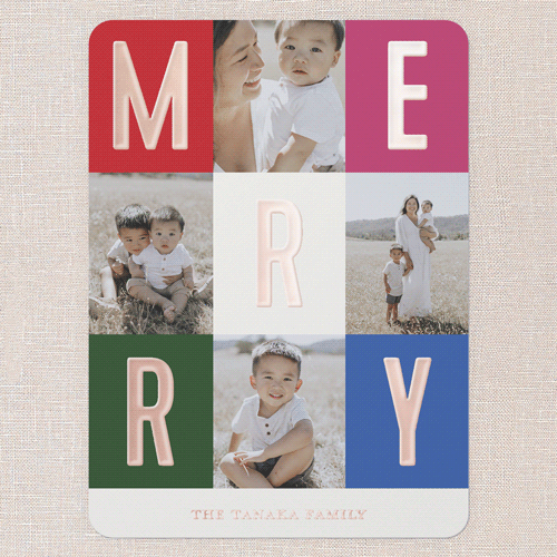 Modern Colorblock Merriment