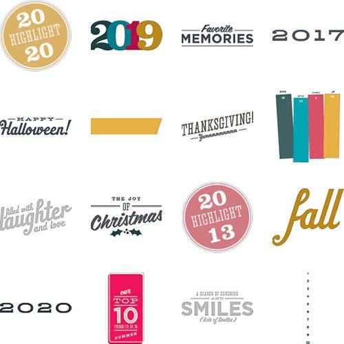 A Year in Color 8x8 undefined  Premium Album