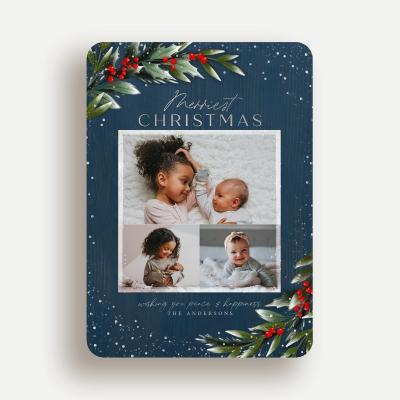 Frosty Foliage Frame