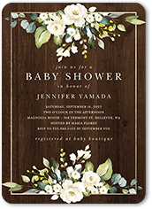 Delicate Floral Frame