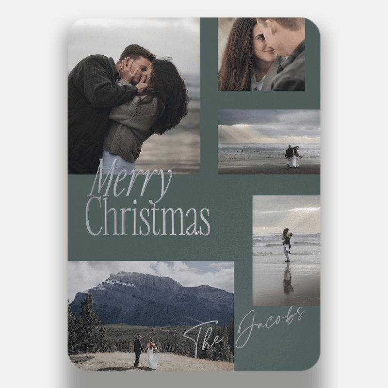 Statement Foil Holiday Card