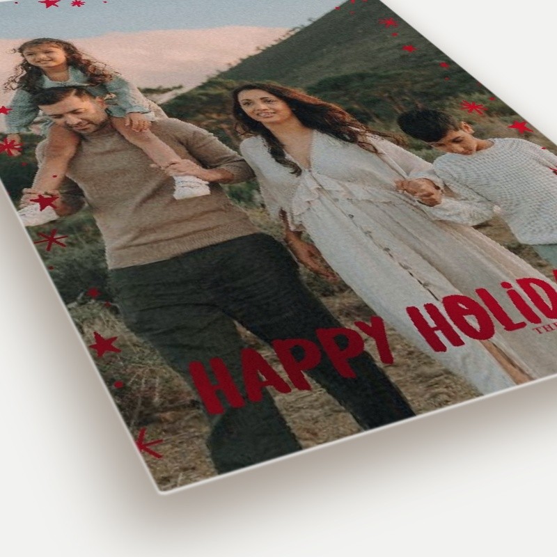Handwritten Stars Holiday Card