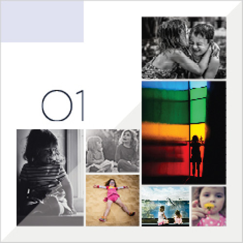 Modern Collage 12x12 undefined  Wall Calendar