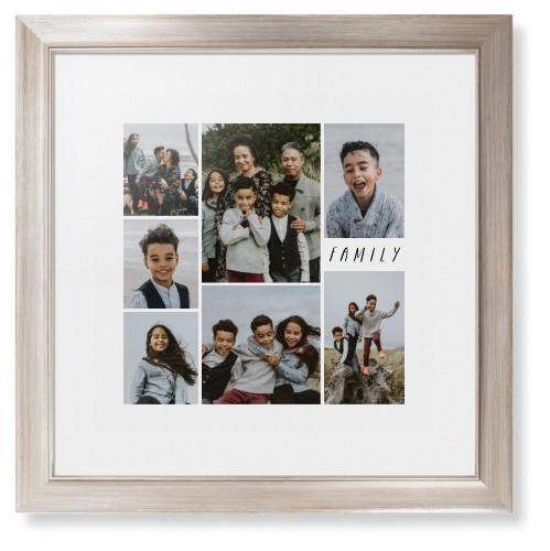 Rustic Picture Gallery Collage Of Seven