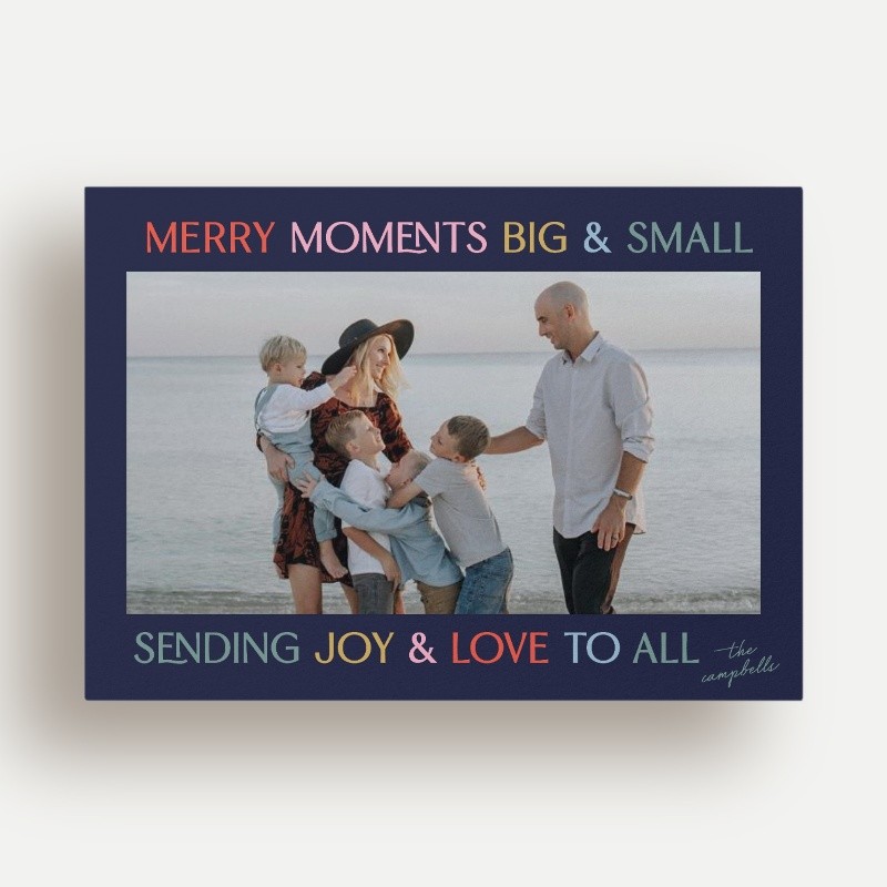 Cheerful Multi Christmas Card